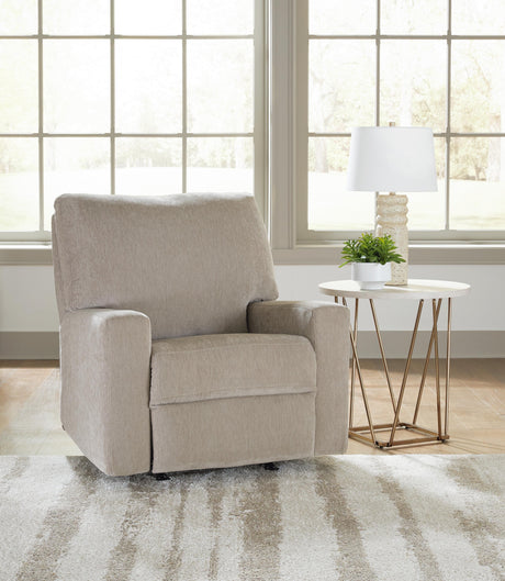 Bridgepoint Stone Recliner from Ashley - Luna Furniture