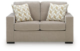 Bridgepoint Stone Loveseat from Ashley - Luna Furniture
