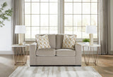 Bridgepoint Stone Loveseat from Ashley - Luna Furniture