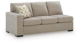 Bridgepoint Stone Left-Arm Facing Full Sofa Sleeper from Ashley - Luna Furniture