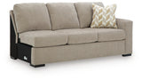 Bridgepoint Stone Right-Arm Facing Sofa from Ashley - Luna Furniture
