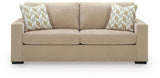 Bridgepoint Almond Sofa from Ashley - Luna Furniture
