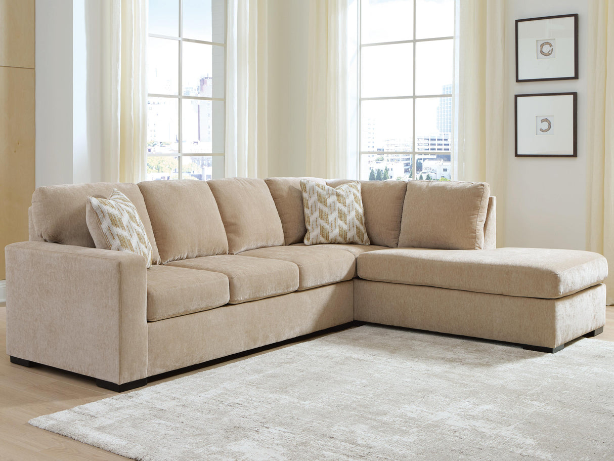 Bridgepoint Almond 2-Piece Sectional with RAF Chaise from Ashley - Luna Furniture