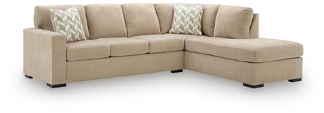 Bridgepoint Almond 2-Piece Sectional with RAF Chaise from Ashley - Luna Furniture