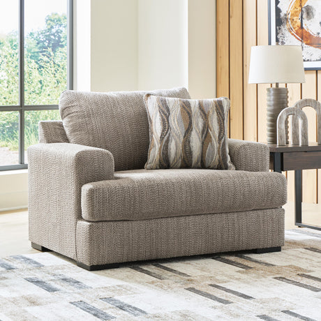 Lofwood Fossil Oversized Chair from Ashley - Luna Furniture