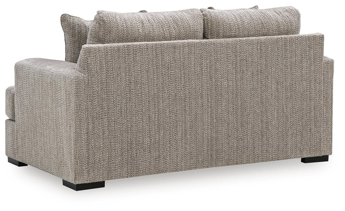 Lofwood Fossil Loveseat from Ashley - Luna Furniture