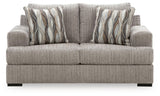 Lofwood Fossil Loveseat from Ashley - Luna Furniture