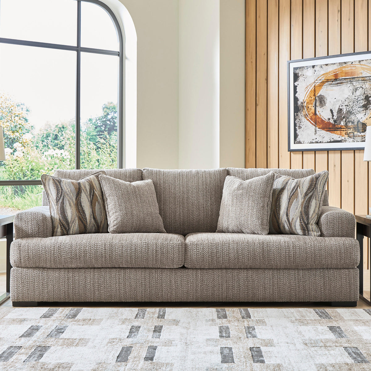 Lofwood Fossil Sofa from Ashley - Luna Furniture