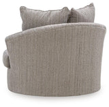 Lofwood Fossil Swivel Accent Chair from Ashley - Luna Furniture