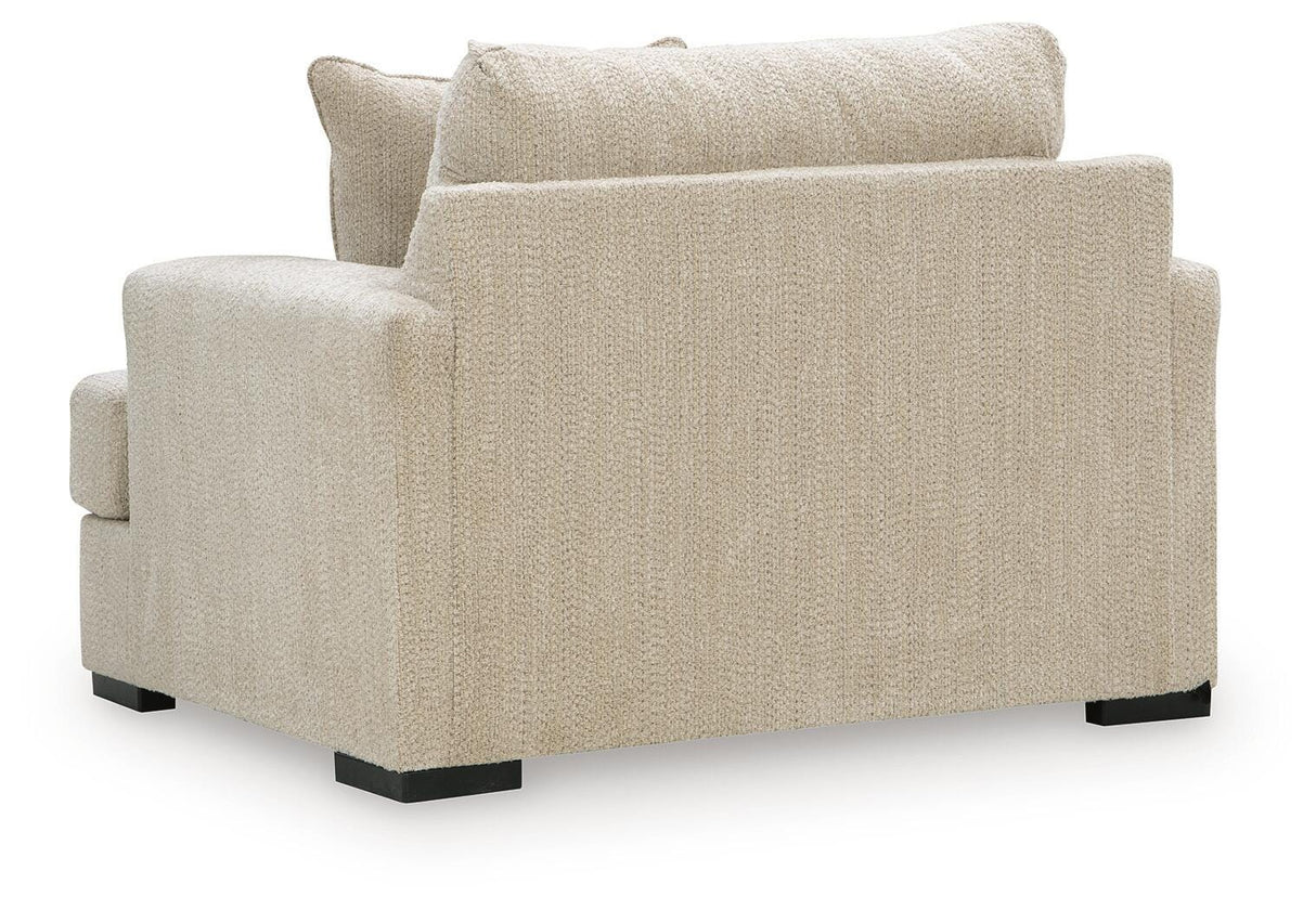 Lofwood Oatmeal Oversized Chair from Ashley - Luna Furniture