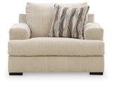 Lofwood Oatmeal Oversized Chair from Ashley - Luna Furniture