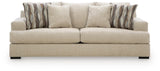 Lofwood Oatmeal Sofa from Ashley - Luna Furniture