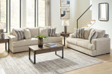 Lofwood Oatmeal Sofa and Loveseat from Ashley - Luna Furniture
