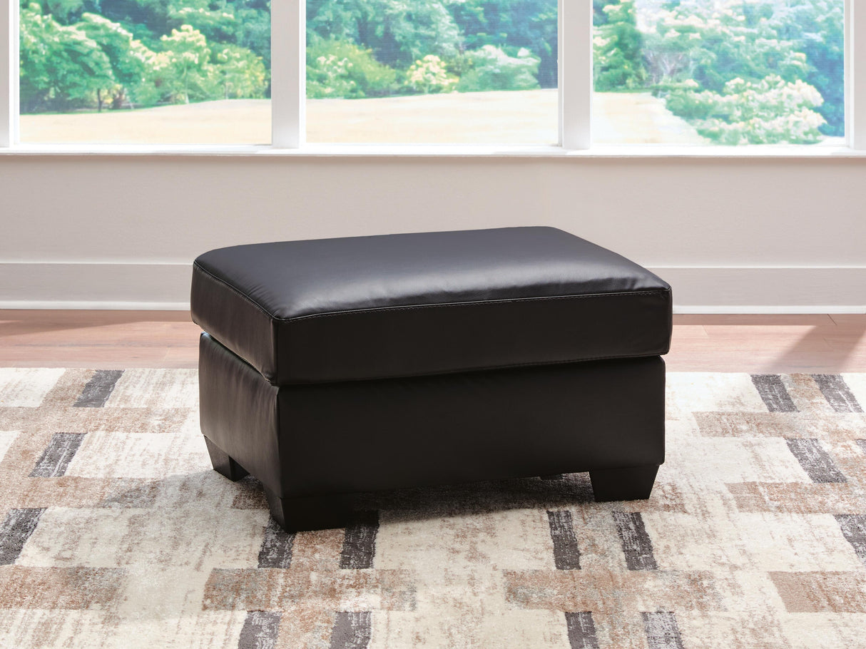 Glennbre Midnight Ottoman from Ashley Furniture - Luna Furniture