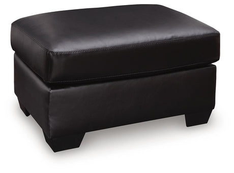 Glennbre Midnight Ottoman from Ashley Furniture - Luna Furniture