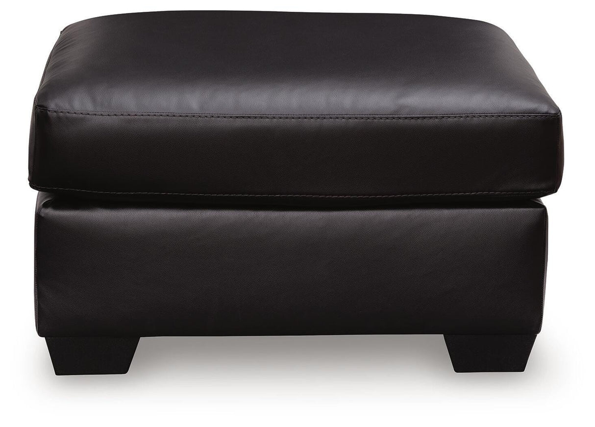 Glennbre Midnight Ottoman from Ashley Furniture - Luna Furniture