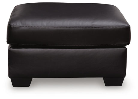 Glennbre Midnight Ottoman from Ashley Furniture - Luna Furniture