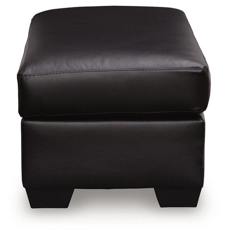 Glennbre Midnight Ottoman from Ashley Furniture - Luna Furniture