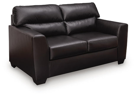 Glennbre Midnight Loveseat from Ashley Furniture - Luna Furniture