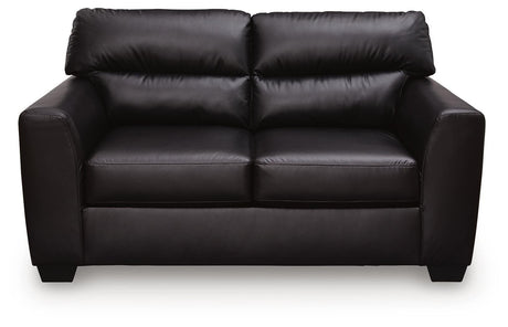 Glennbre Midnight Loveseat from Ashley Furniture - Luna Furniture
