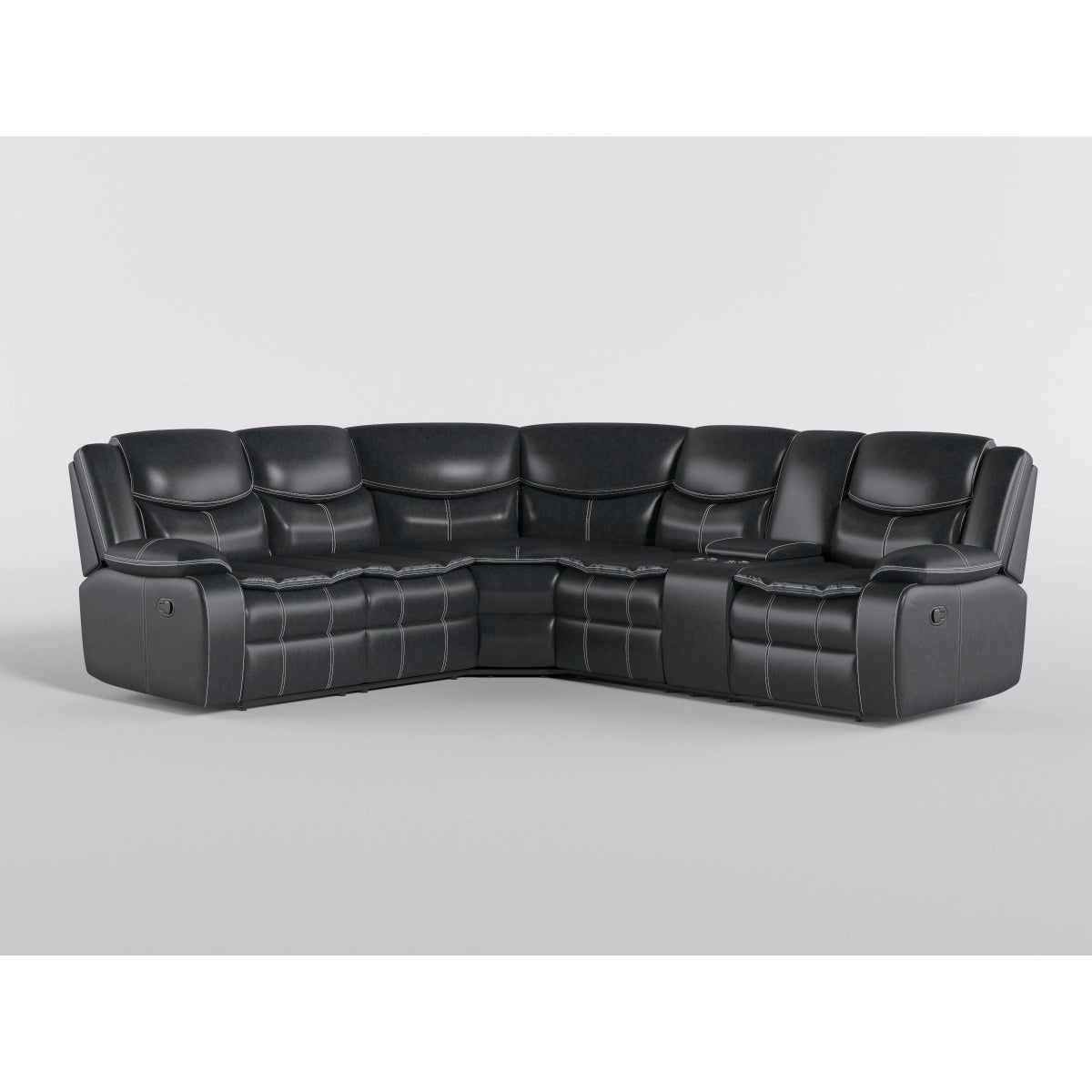 Bastrop Brown Reclining Sectional