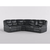 Bastrop Brown Reclining Sectional