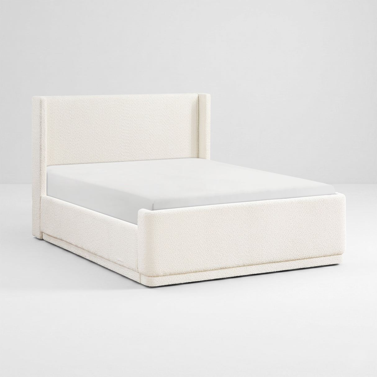 Carmel Beige Eastern King Platform Bed from Homelegance - Luna Furniture