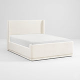 Carmel Beige Eastern King Platform Bed from Homelegance - Luna Furniture