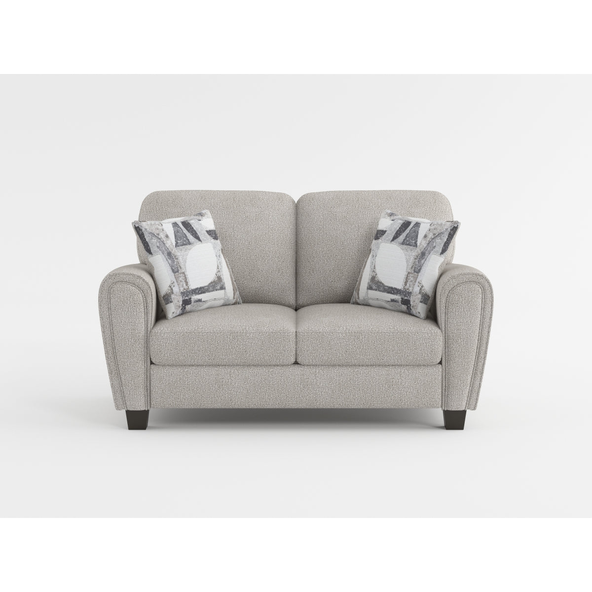 Lemond Dark Gray Loveseat from Homelegance - Luna Furniture