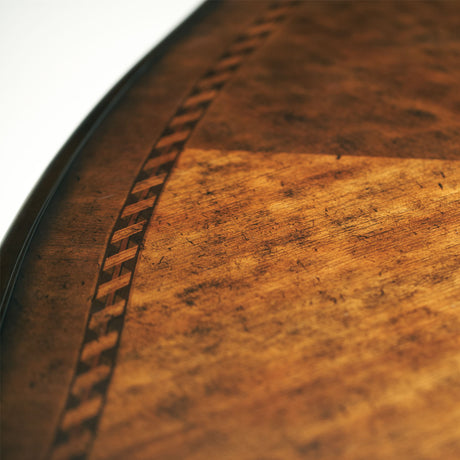 Windsor Court Vintage Fruitwood Gathering Table from Michael Amini - Luna Furniture