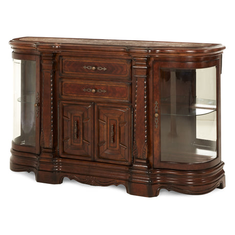 Windsor Court Vintage Fruitwood Sideboard from Michael Amini - Luna Furniture