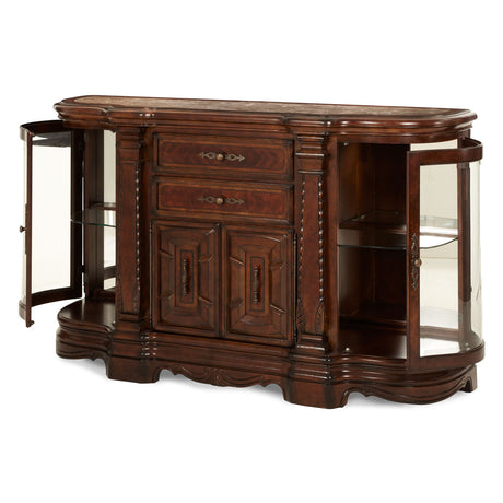 Windsor Court Vintage Fruitwood Sideboard from Michael Amini - Luna Furniture