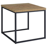 Straden Mango/Black 3-piece Engineered Wood Coffee Table Set from Coaster - Luna Furniture