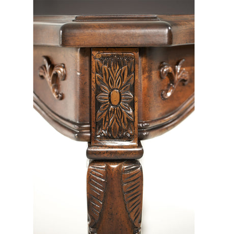 Windsor Court Vintage Fruitwood Counter Height Chair from Michael Amini - Luna Furniture