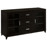 Lewes Cappuccino 4-Piece Entertainment Center from Coaster - Luna Furniture