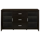Lewes Cappuccino 4-Piece Entertainment Center from Coaster - Luna Furniture