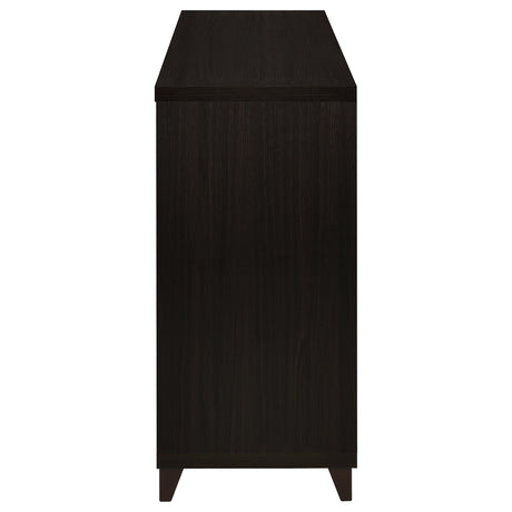 Lewes Cappuccino 4-Piece Entertainment Center from Coaster - Luna Furniture