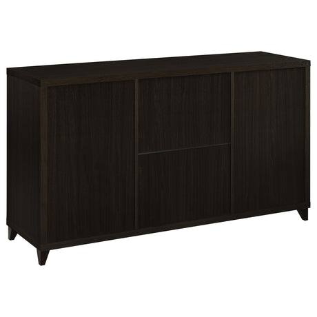 Lewes Cappuccino 4-Piece Entertainment Center from Coaster - Luna Furniture