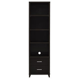 Lewes Cappuccino 4-Piece Entertainment Center from Coaster - Luna Furniture