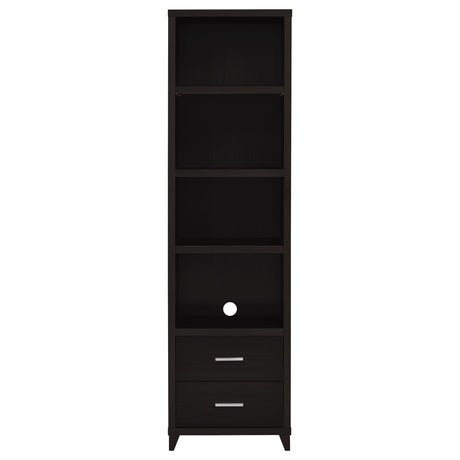 Lewes Cappuccino 4-Piece Entertainment Center from Coaster - Luna Furniture