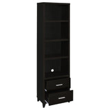 Lewes Cappuccino 4-Piece Entertainment Center from Coaster - Luna Furniture