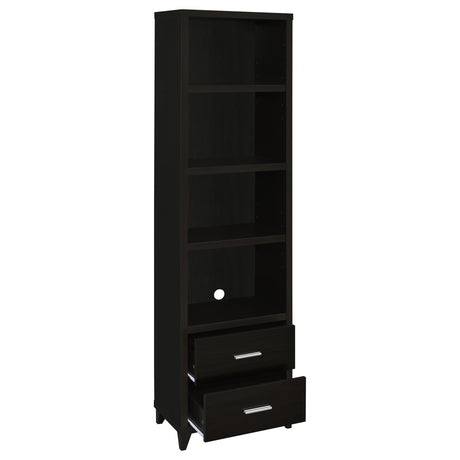 Lewes Cappuccino 4-Piece Entertainment Center from Coaster - Luna Furniture