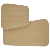 Lester Honey Oak 2-Piece Nesting Coffee Table Set from Coaster - Luna Furniture