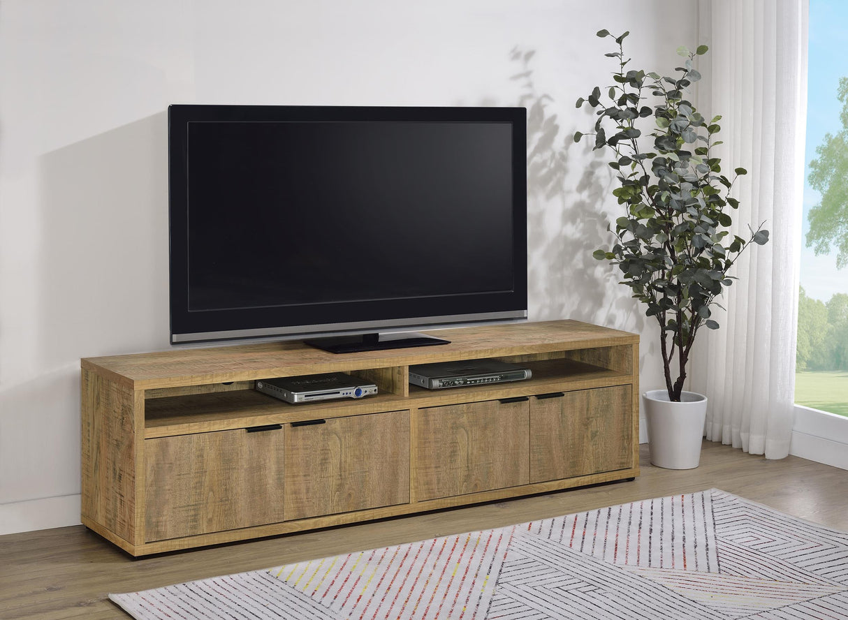 Sentnor Mango 79-inch 4-door Engineered Wood TV Stand Media Console from Coaster - Luna Furniture