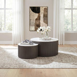 HP0426 Charcoal Nesting Coffee Table from Coaster - Luna Furniture