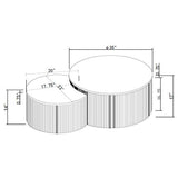 HP0426 Charcoal Nesting Coffee Table from Coaster - Luna Furniture