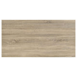 Garza Greige Oak 3-Piece Rectangular Coffee Table Set from Coaster - Luna Furniture