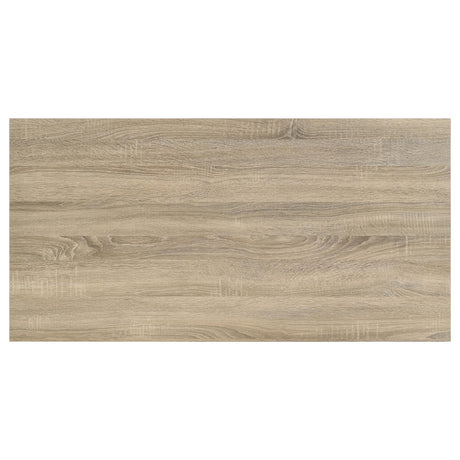 Garza Greige Oak 3-Piece Rectangular Coffee Table Set from Coaster - Luna Furniture
