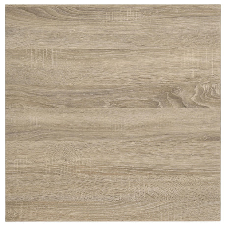 Garza Greige Oak 3-Piece Rectangular Coffee Table Set from Coaster - Luna Furniture