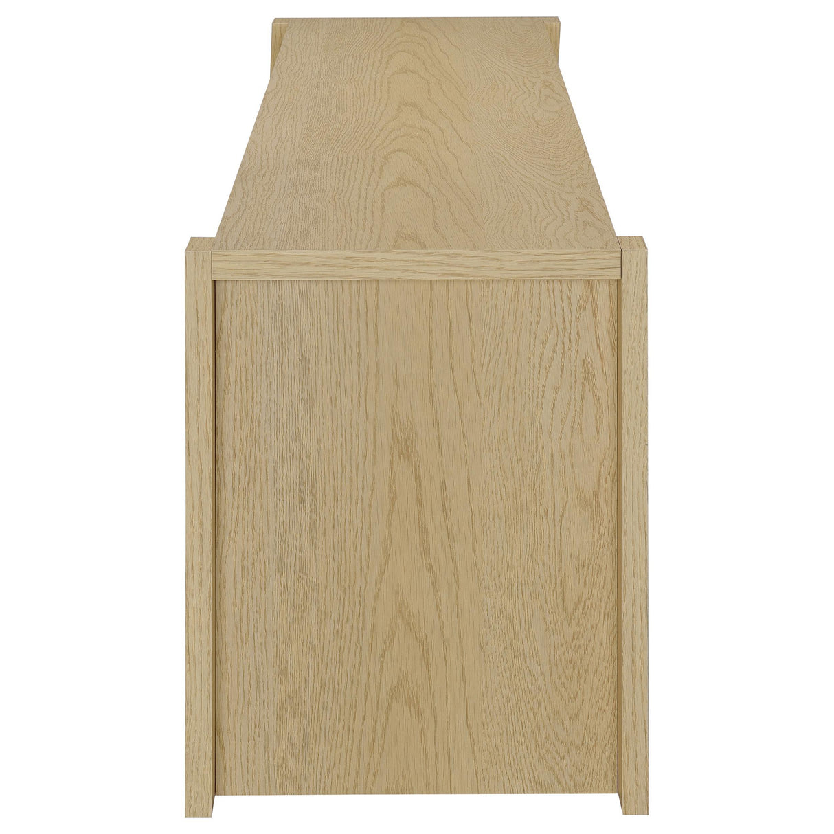 Laurelton Light Oak 78-inch 4-door TV Stand Media Console from Coaster - Luna Furniture